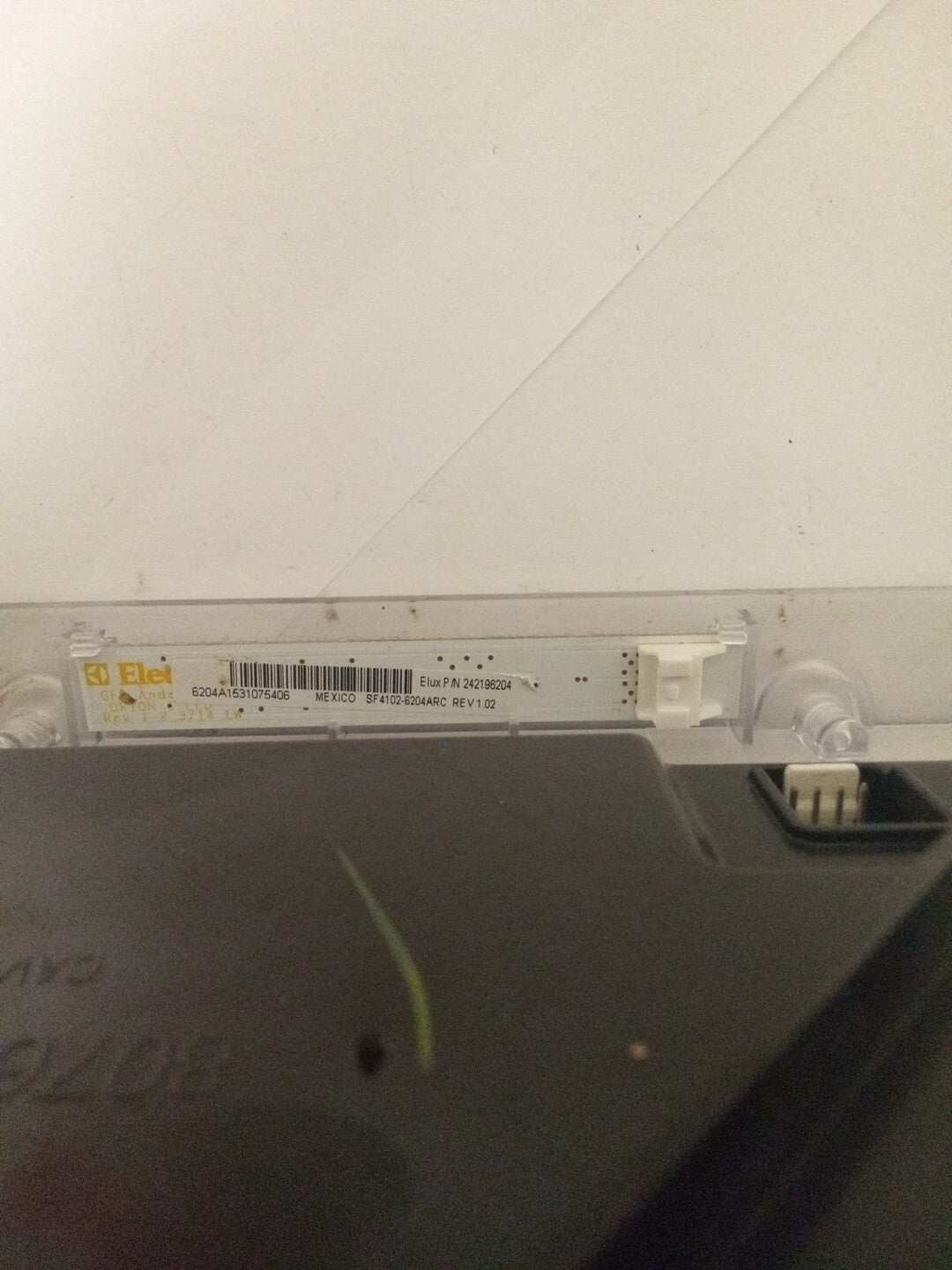 Frigidaire Refrigerator User Interface Assembly 242196204, 5304527929 AK-826