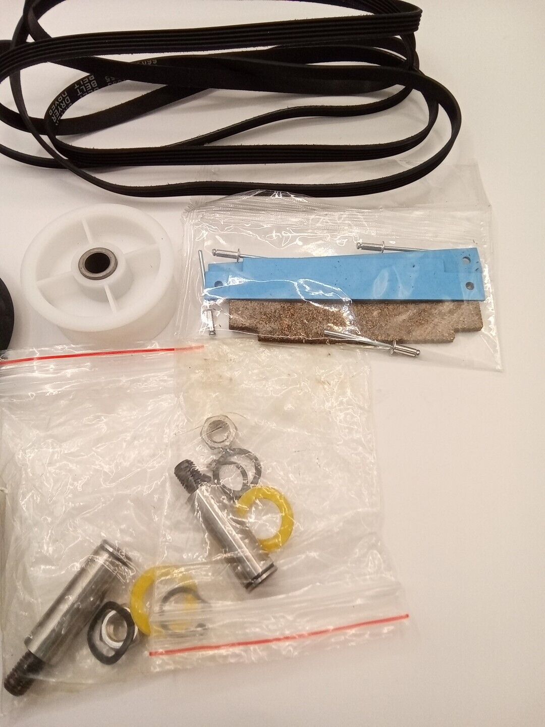 LDE4910ACW Maytag Dryer Rollers Shafts Belt Pulley Slides Kit SEA500 DR109