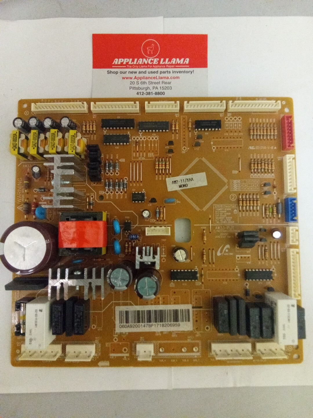 Samsung DA92-00147B Refrigerator Control Board AMK-173