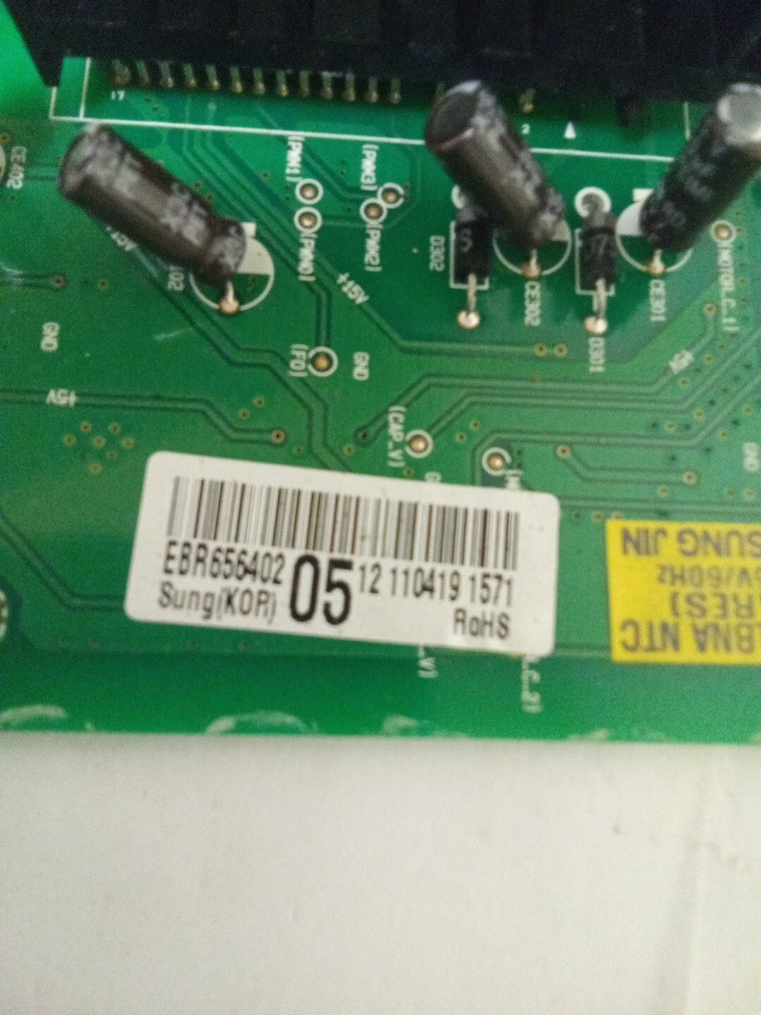 LG Refrigerator Control Board EBR65640205 AMK-81