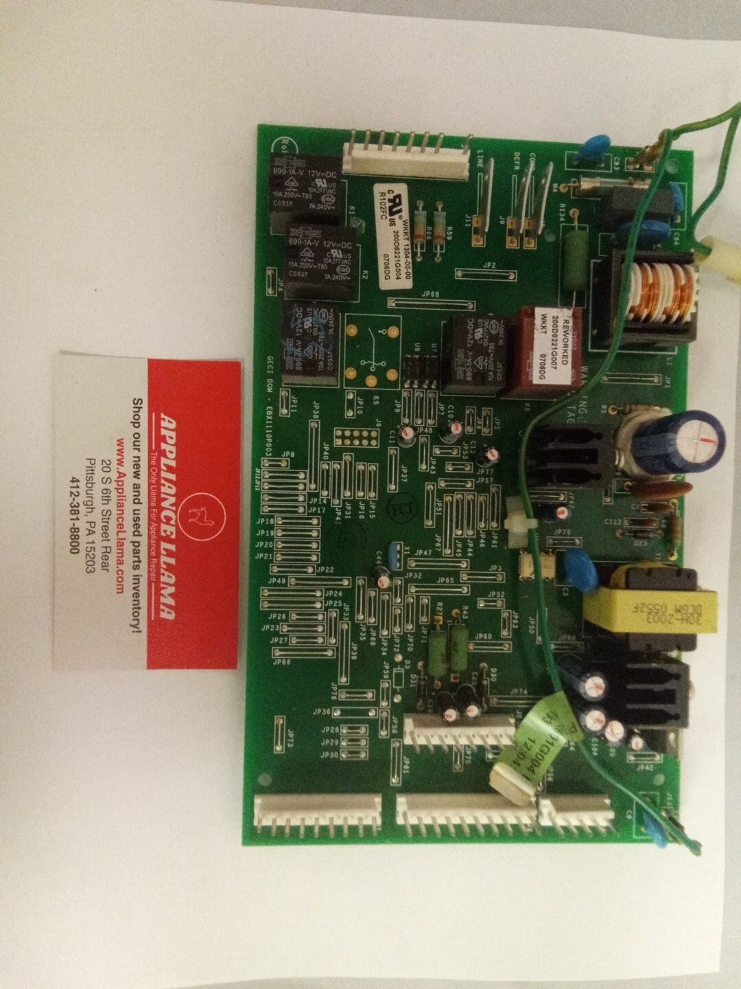 GE Refrigerator Control Board 200D6221G004 AK-718