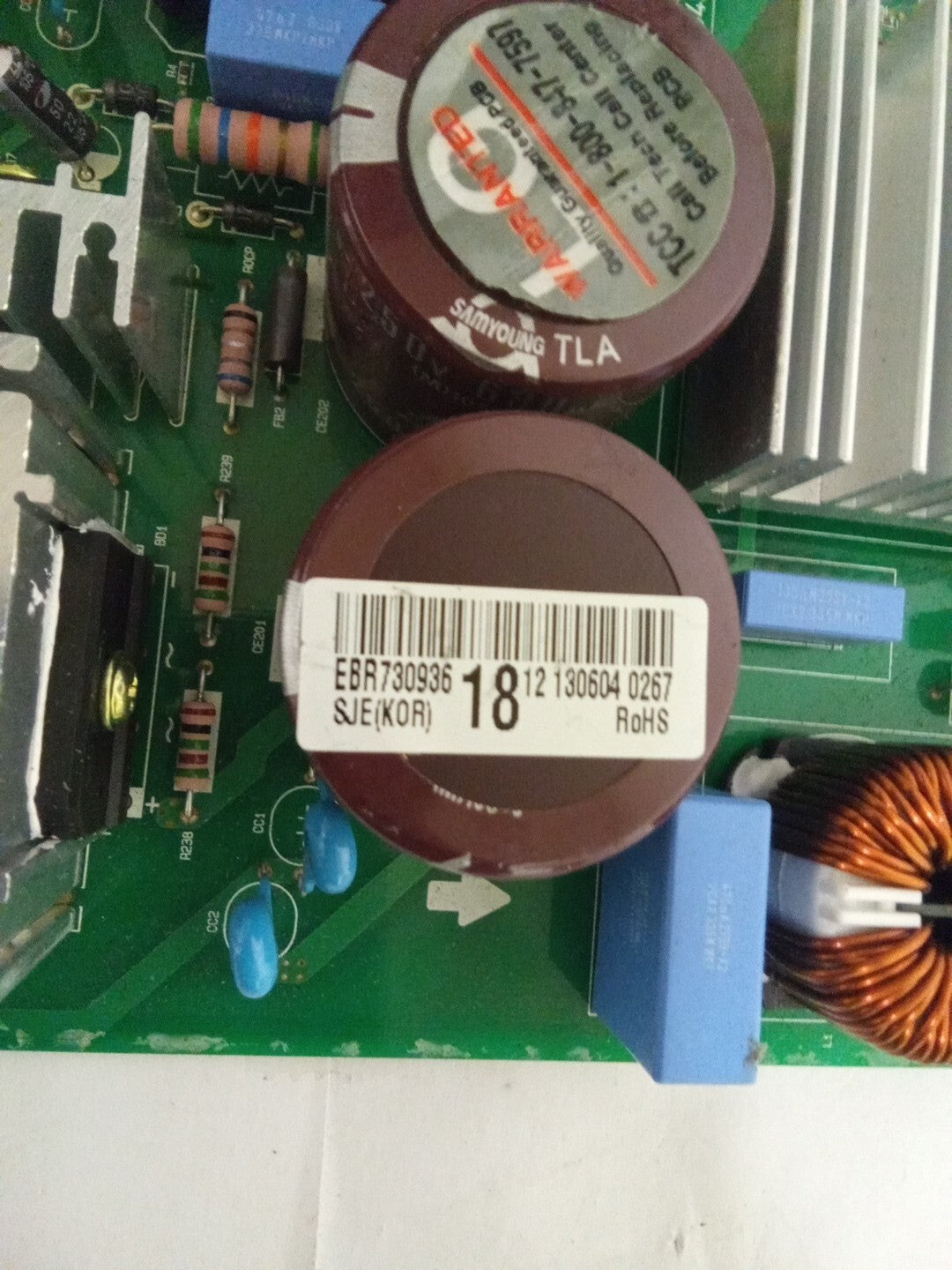 LG Fridge Control Board EBR73093618 AMK-121