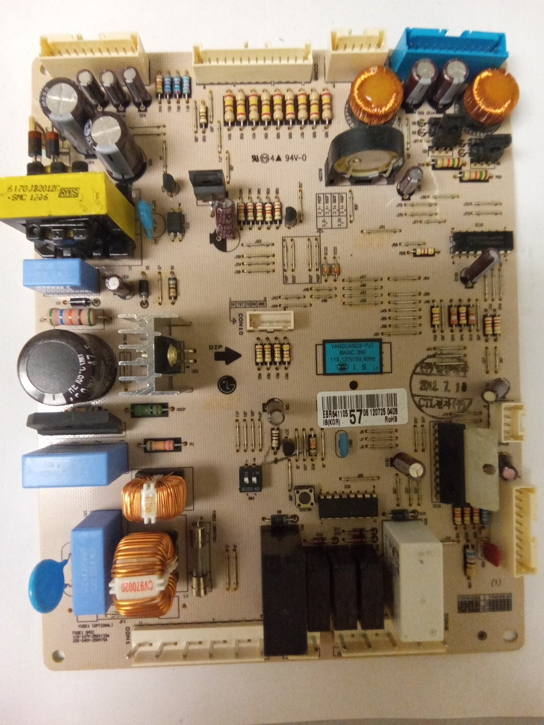 LG Fridge Control Board EBR64110557 AK-960