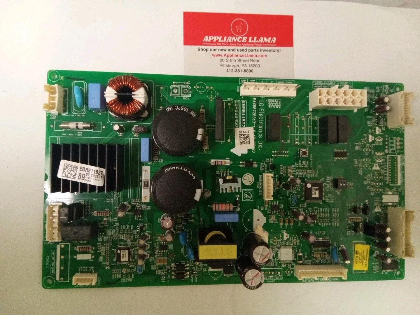 EBR81182789 LG Refrigerator Main Control Board AK-833