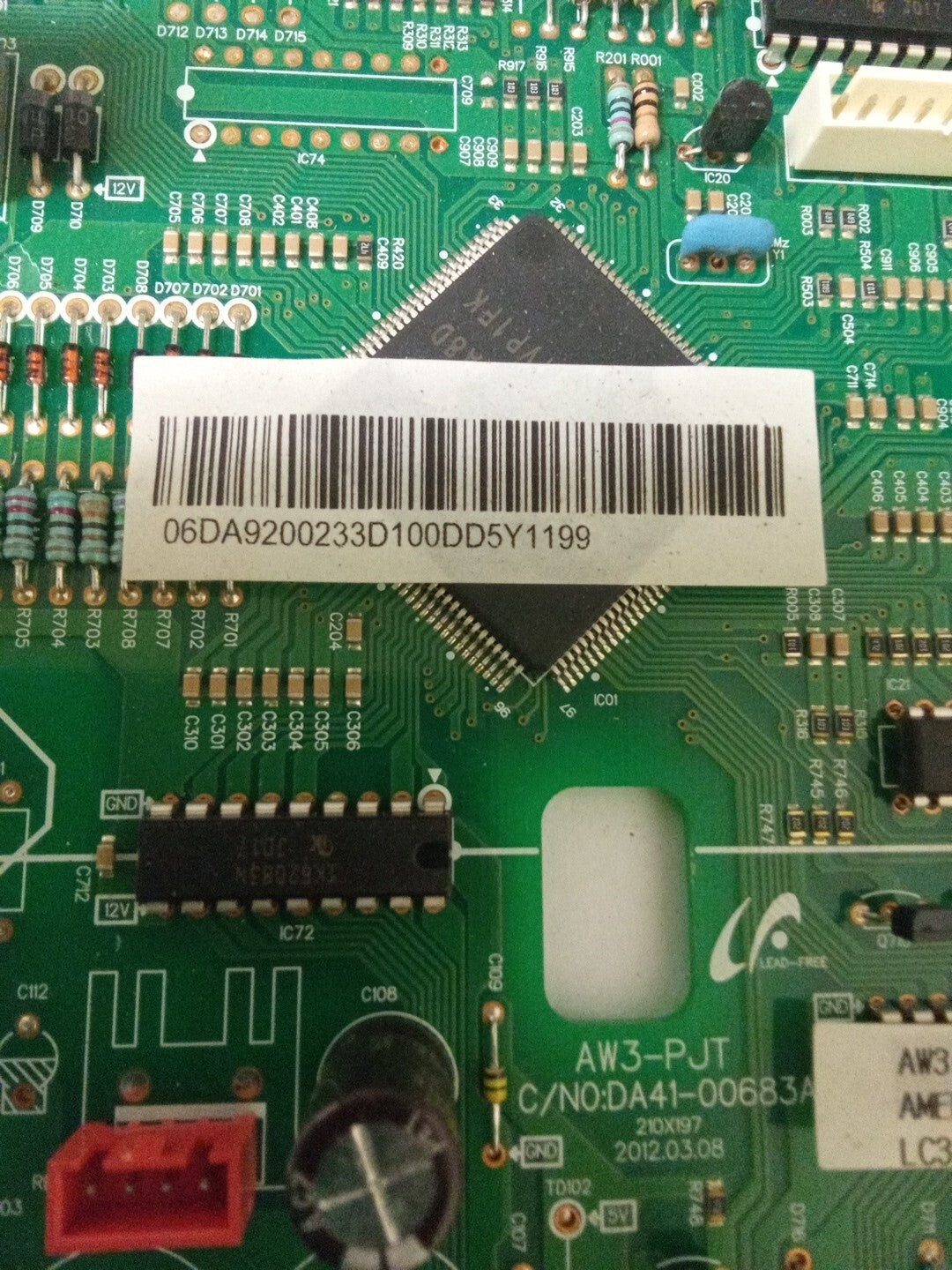 Samsung Fridge Control DA92-00233D AK-964