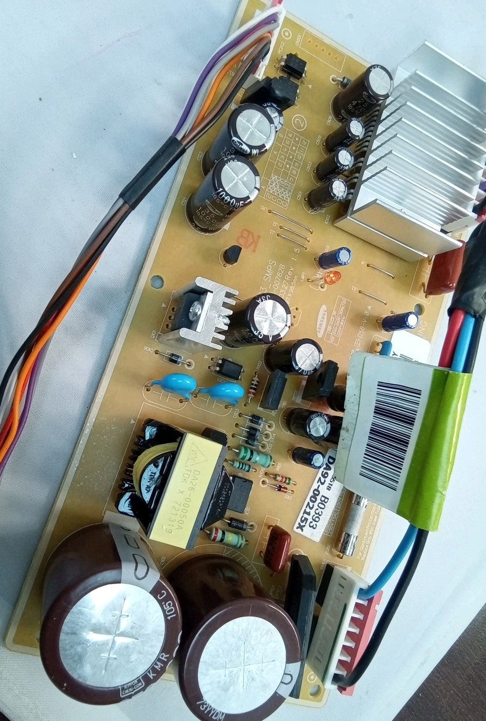 Samsung Refrigerator Inverter Electronic Control Board DA92-00215X Used TM-186