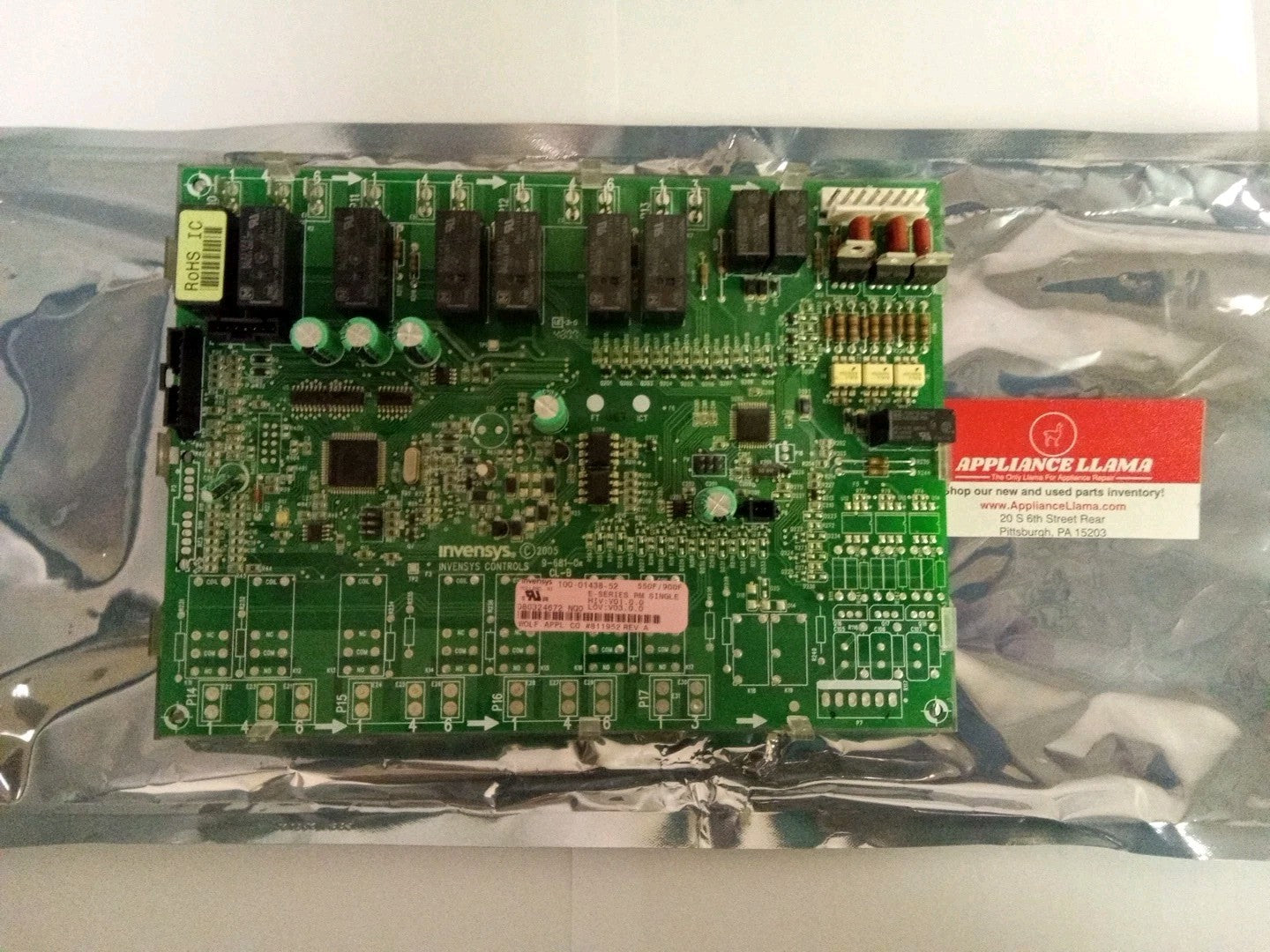 Sub Zero,  Wolf Oven Relay Board. Part Number 819606  AMK-663