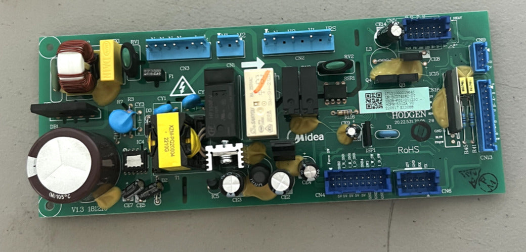 NEW MIDEA REFRIGERATOR CONTROL BOARD PART #17131000019645 SCM284