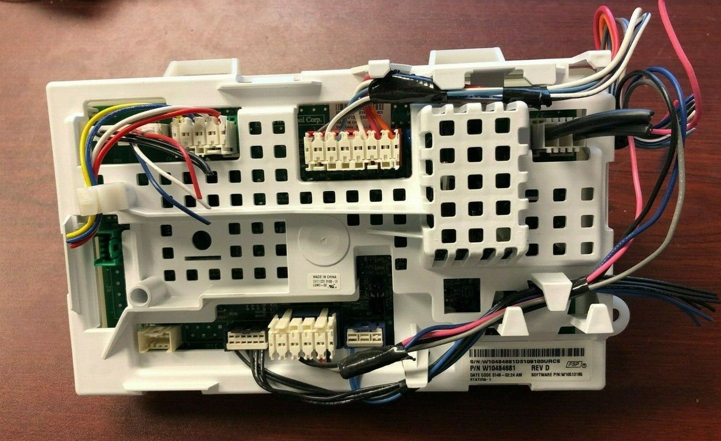 WHIRLPOOL WASHER CONTROL BOARD PART# W10484681  DC674