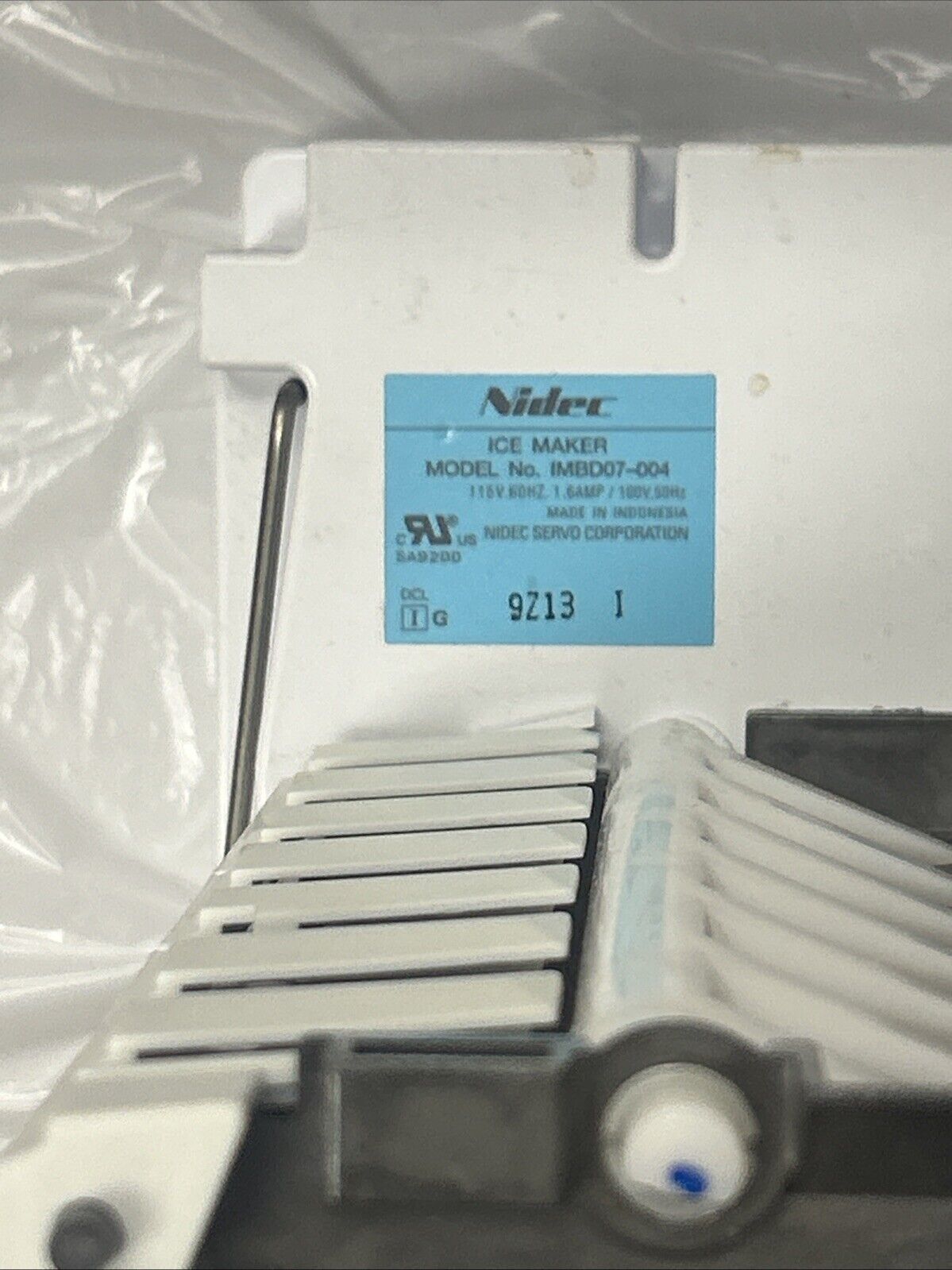 Winea IM18  3791545 Top-Mount Refrigerator Ice Maker Kit Nidec IC10