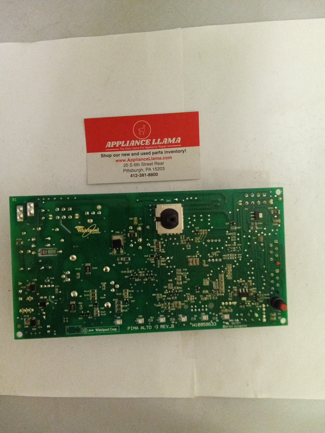 Whirlpool Washer Control Board W10857311 REV B  AMK-357