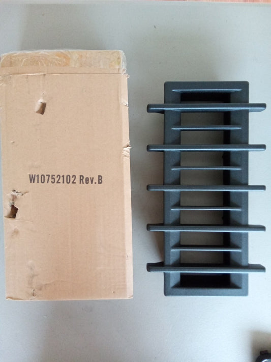 W10752102 REV B  JENN-AIR Oven Range Center Burner Grate Black New OV-34