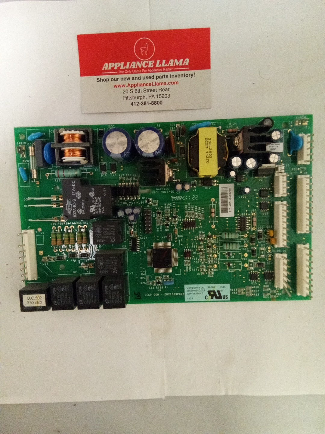 GE Refrigerator Control Board 200D4864G023 AMK-193