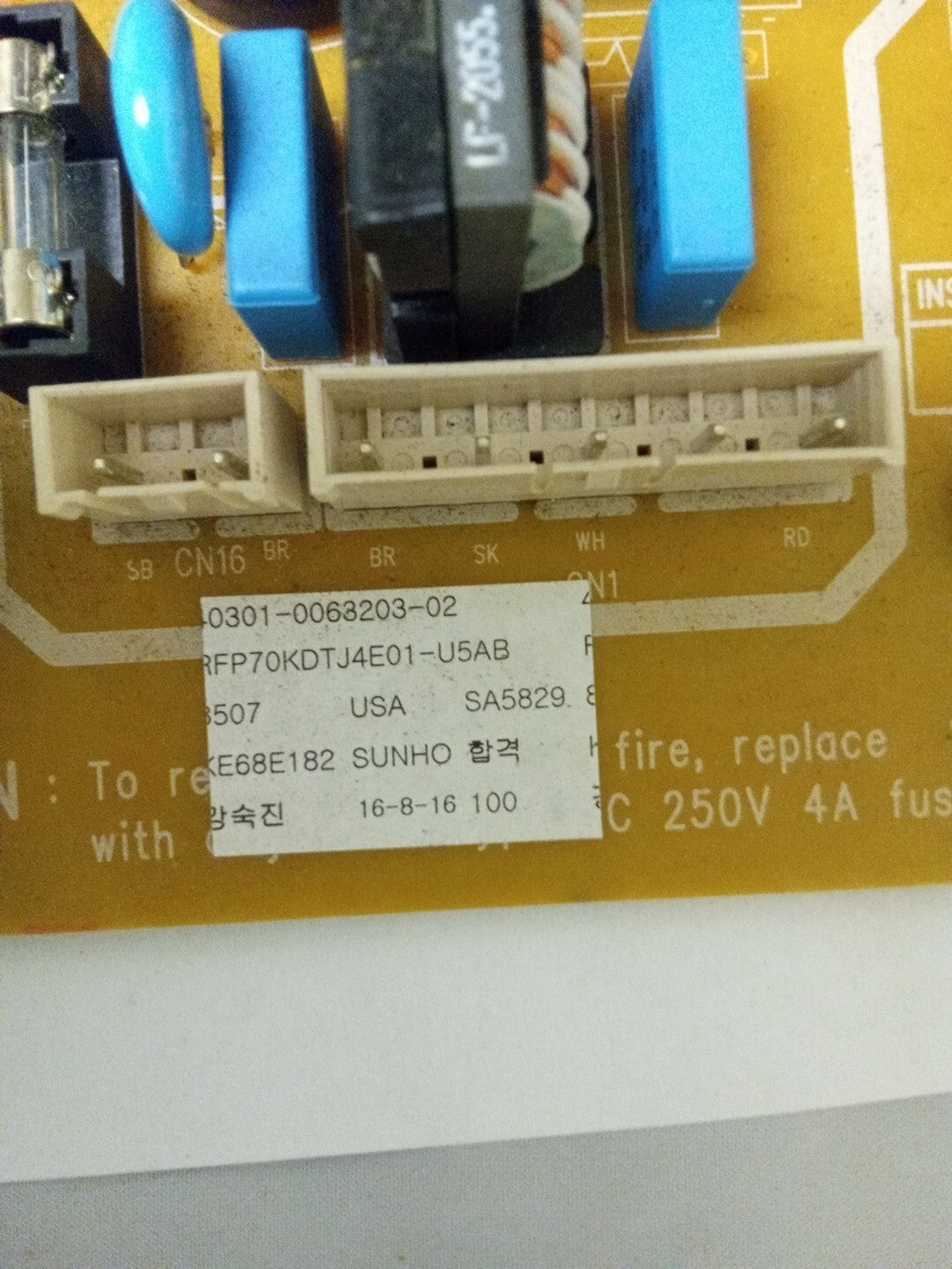 Kenmore Refrigerator 40301-0063203-02 Main Board AK-975