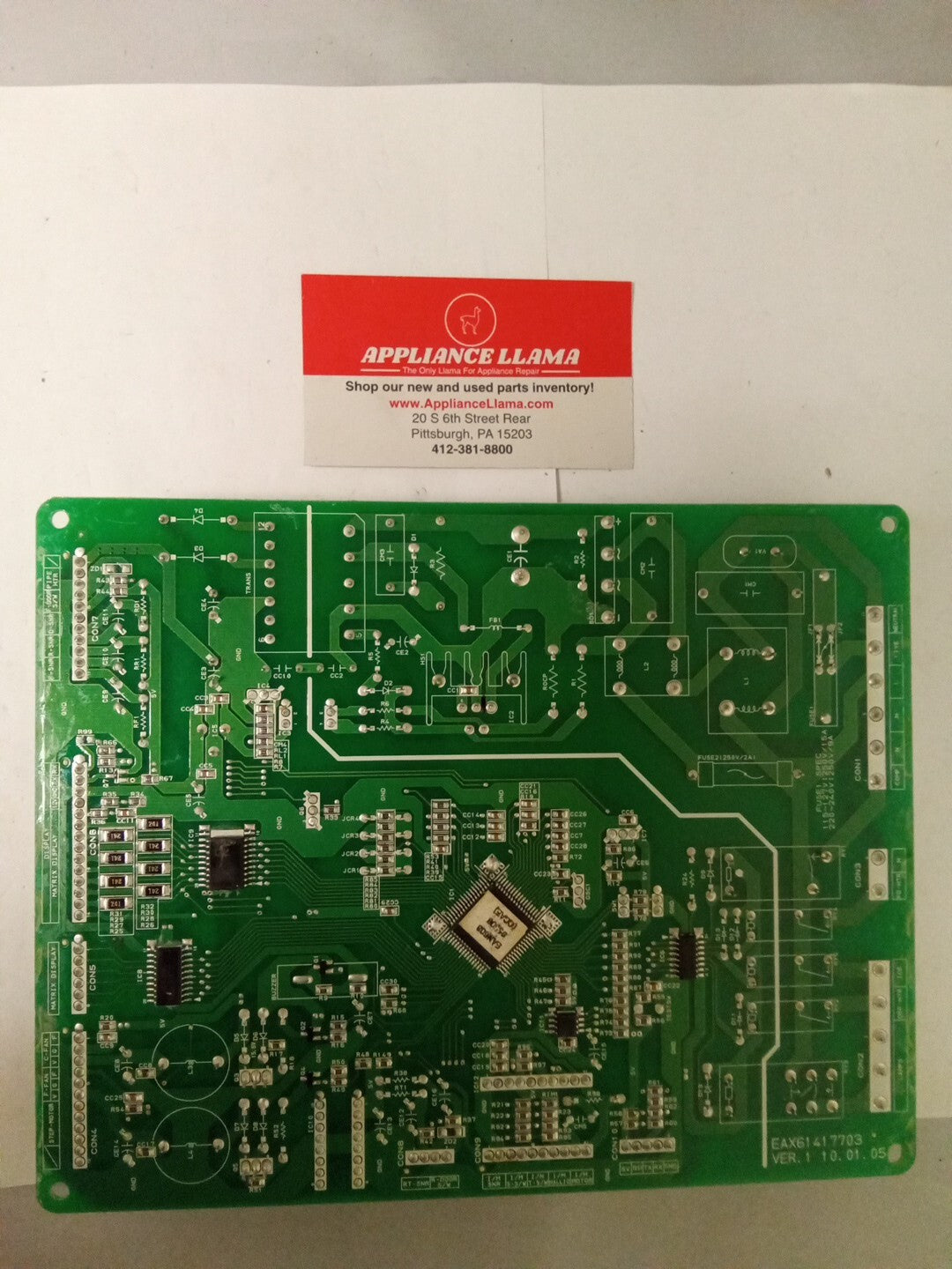 LG Refrigerator Control Board EBR64110508 AK-923.
