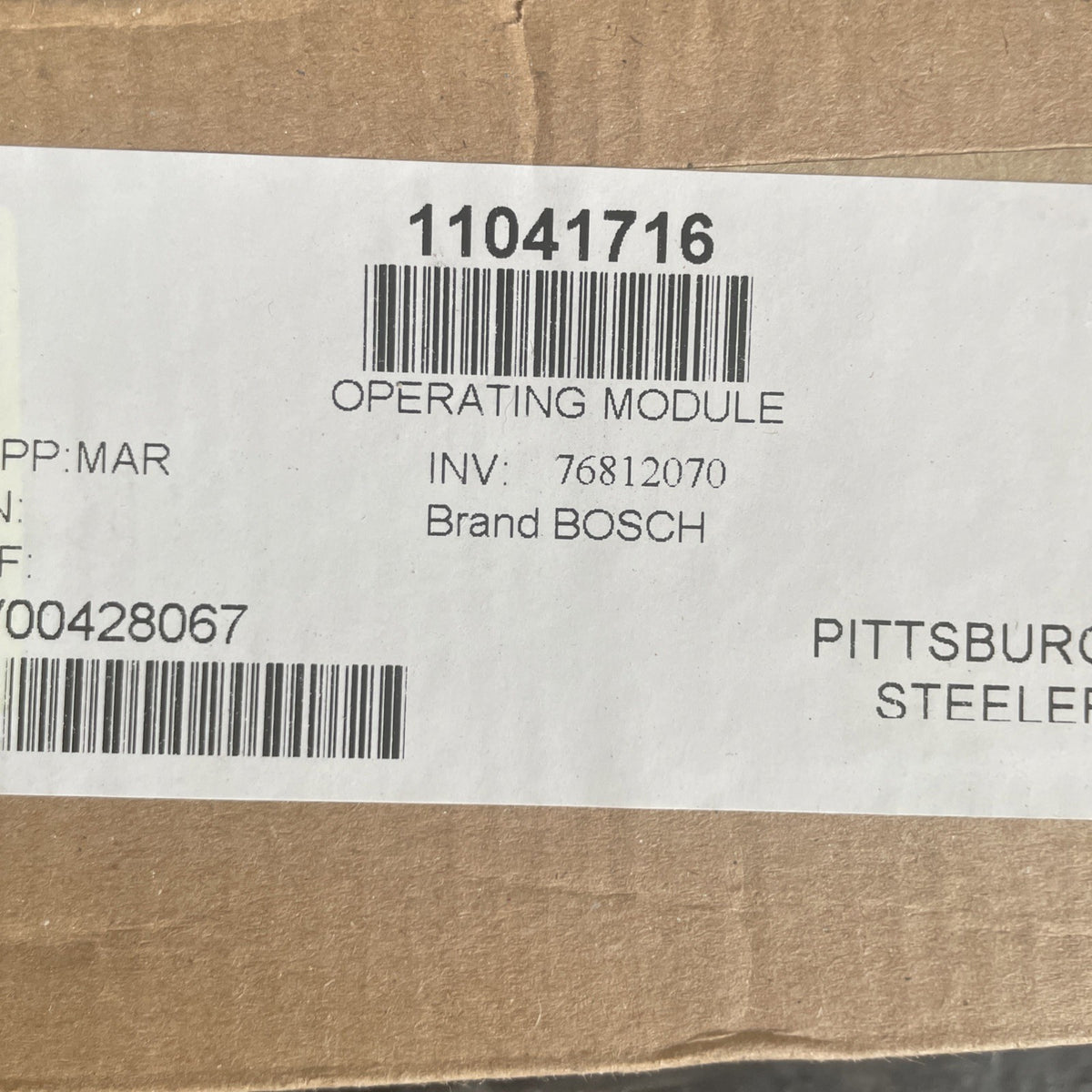 Bosch 11041716  Refrigerator Control Board Module BA100