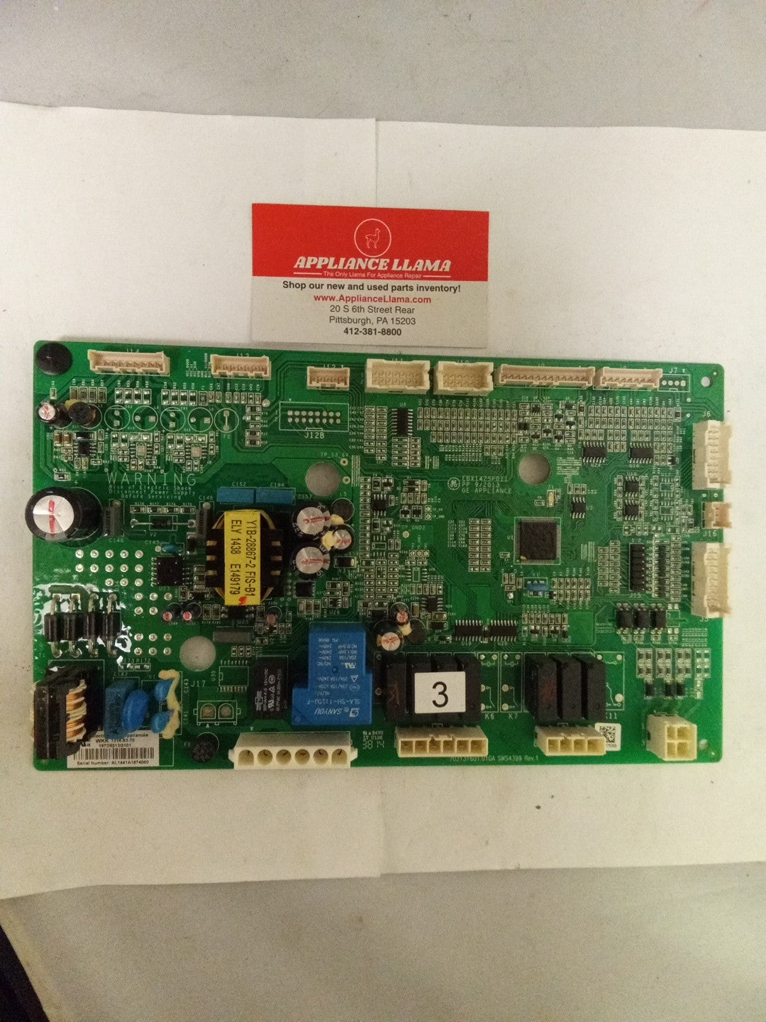 197D8513G101 GE Refrigerator Control Board AMK-642