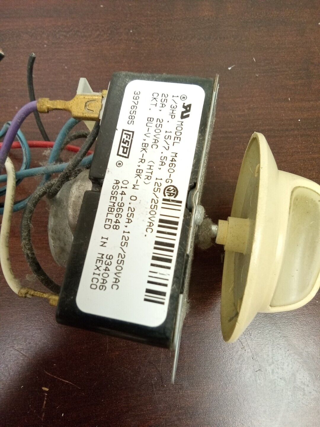 MAYTAG WHIRLPOOL KENMORE Dryer Timer 131930600 M460-G SEA97