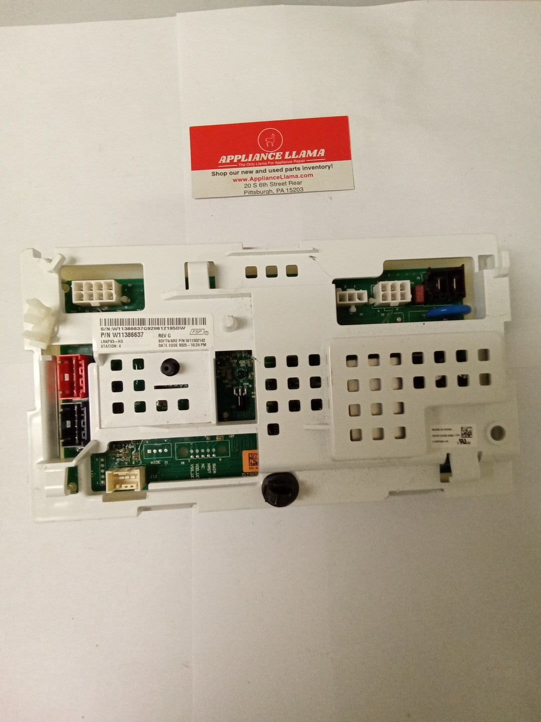W11386637 Whirlpool Washer Control Board AMK-722