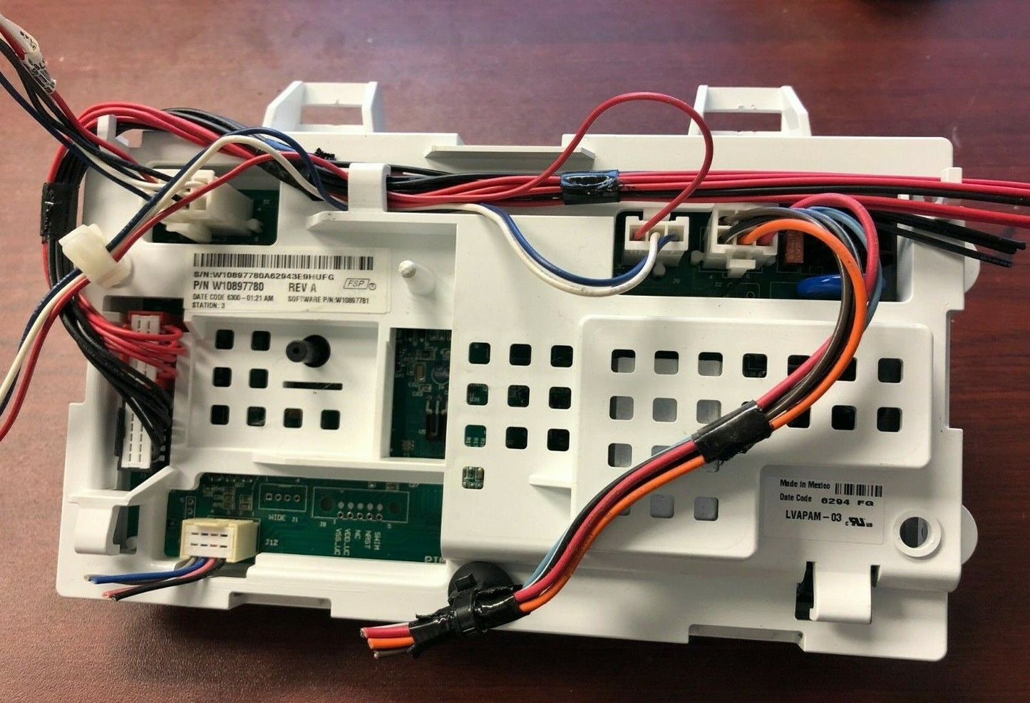 WHIRLPOOL WASHER CONTROL BOARD W10897780  DC675