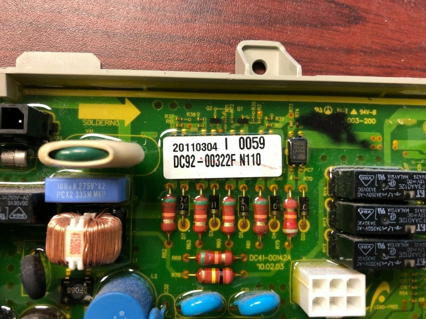 Samsung Dryer Control Board DC92-00322F   DC817