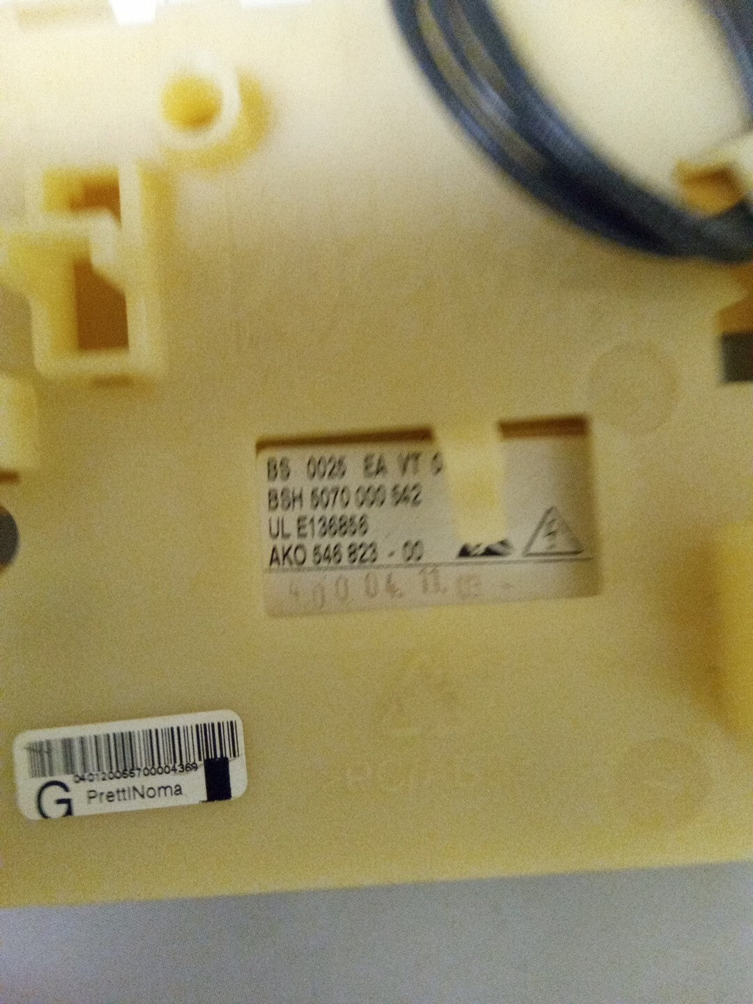 Bosch Dryer 5070 000 542 Control Board. AK-892