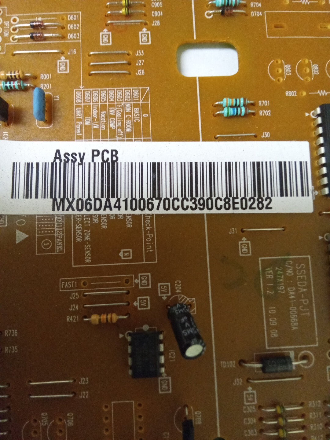 Samsung Fridge Control Board DA41-00670C AMK-186