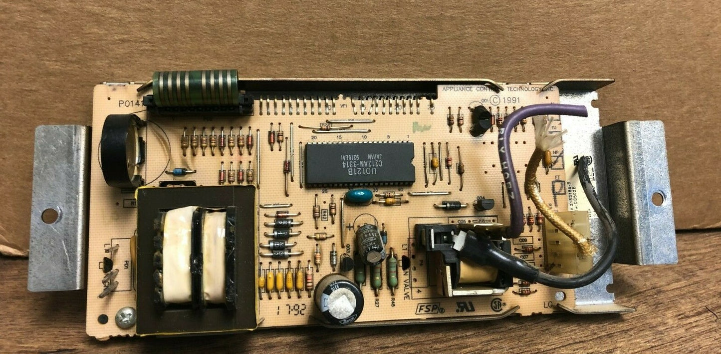 3183186 B Whirlpool Black Gray Stove Control DC-125