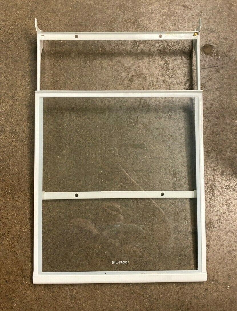 Whirlpool Kenmore Refrigerator Glass Sliding Shelf Used WP26