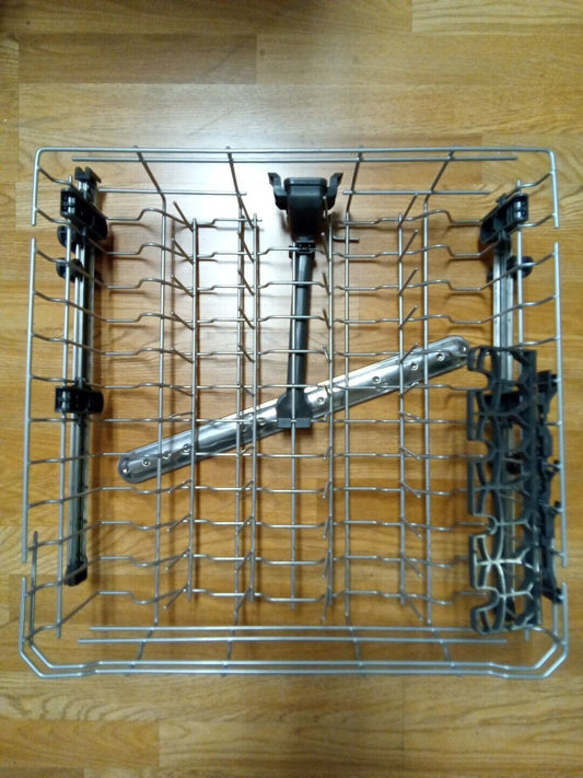 Maytag Kenmore Dishwasher Upper Rack Basket Spray Arm Wheels Gray OEM New DSW-3