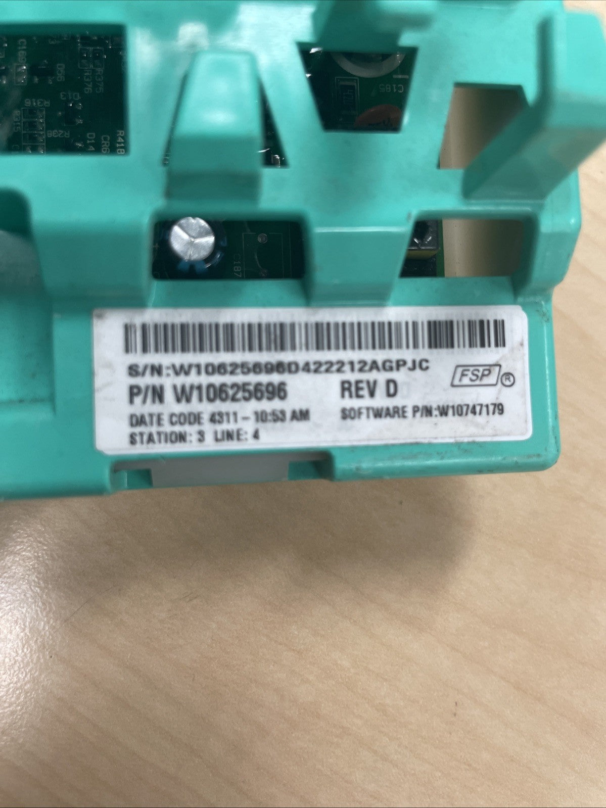 Maytag W10625696 Washer Control Board BA37