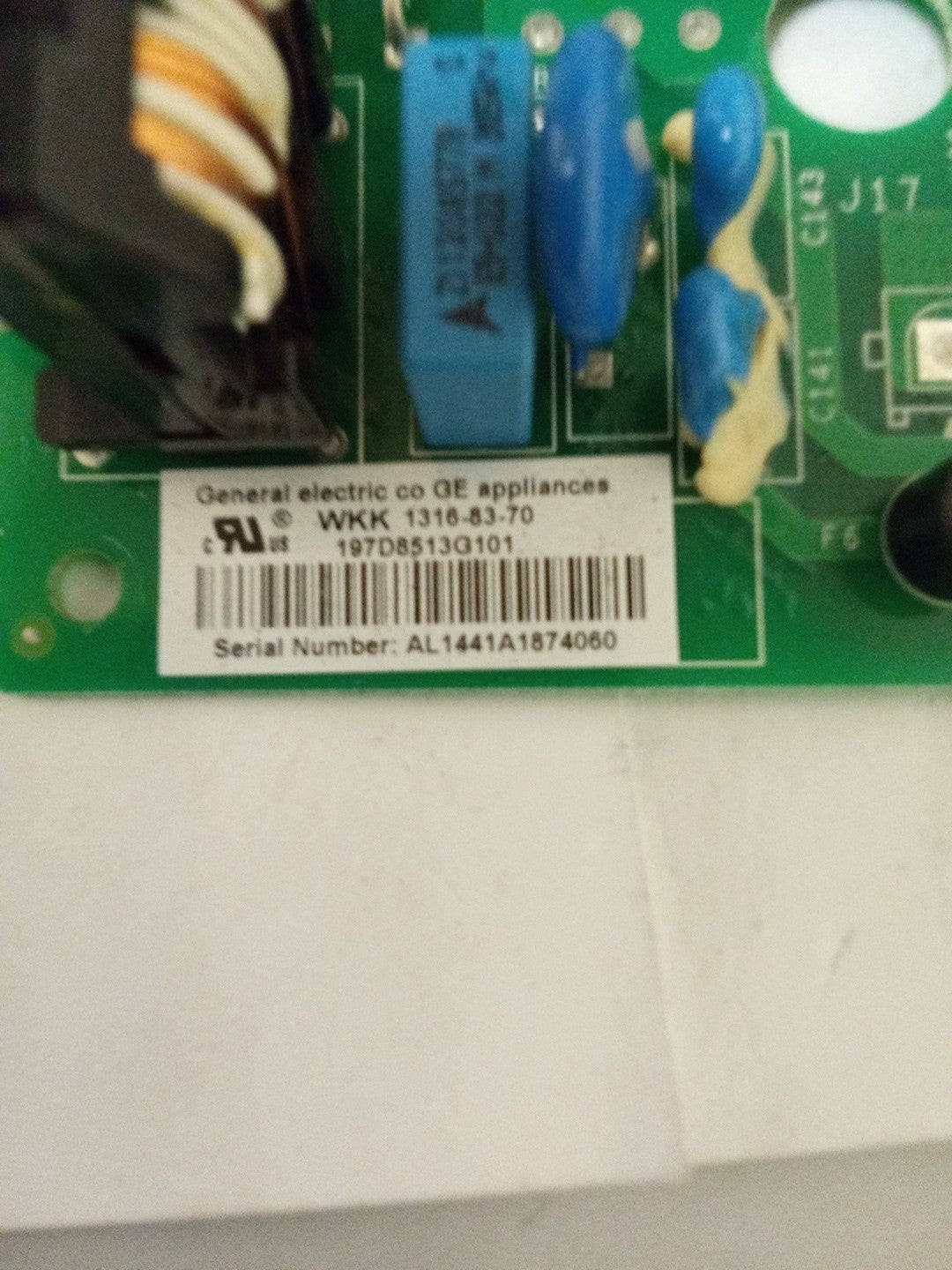 197D8513G101 GE Refrigerator Control Board AMK-642