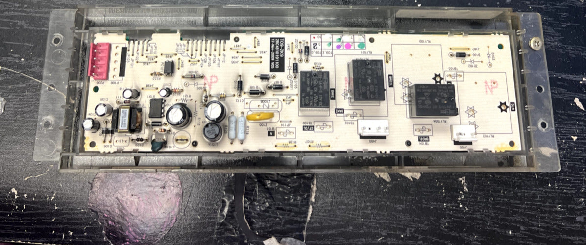 GE WB27K10338 USED RANGE  Control Board SCM658