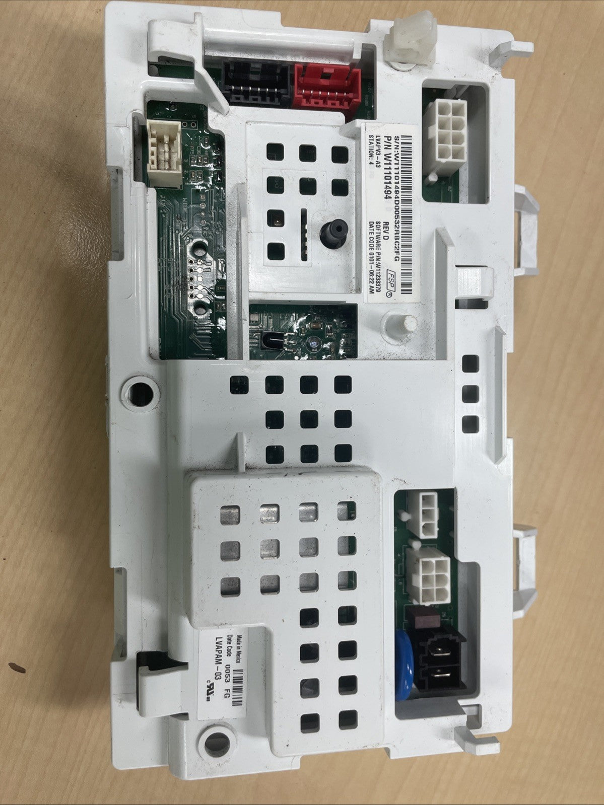 Whirlpool Washer Control W11101494 -BA12