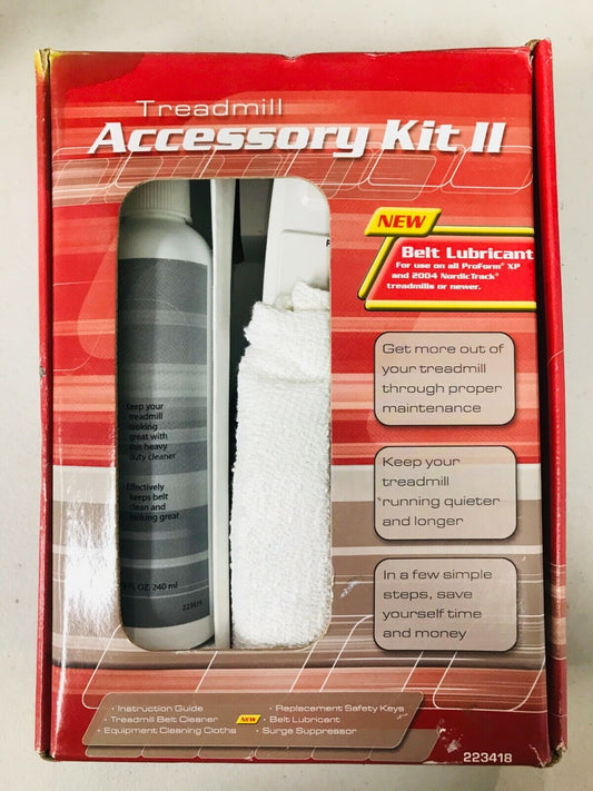 Treadmill Accessory Kit ll Cleaner 4 Key Lube Cleaner Surge Protector CB396