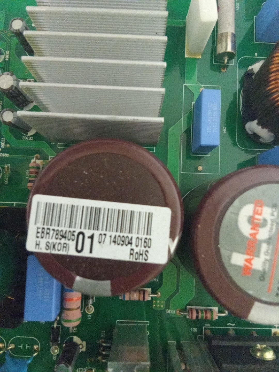 LG Refrigerator Control Board EBR78940501 AMK-162