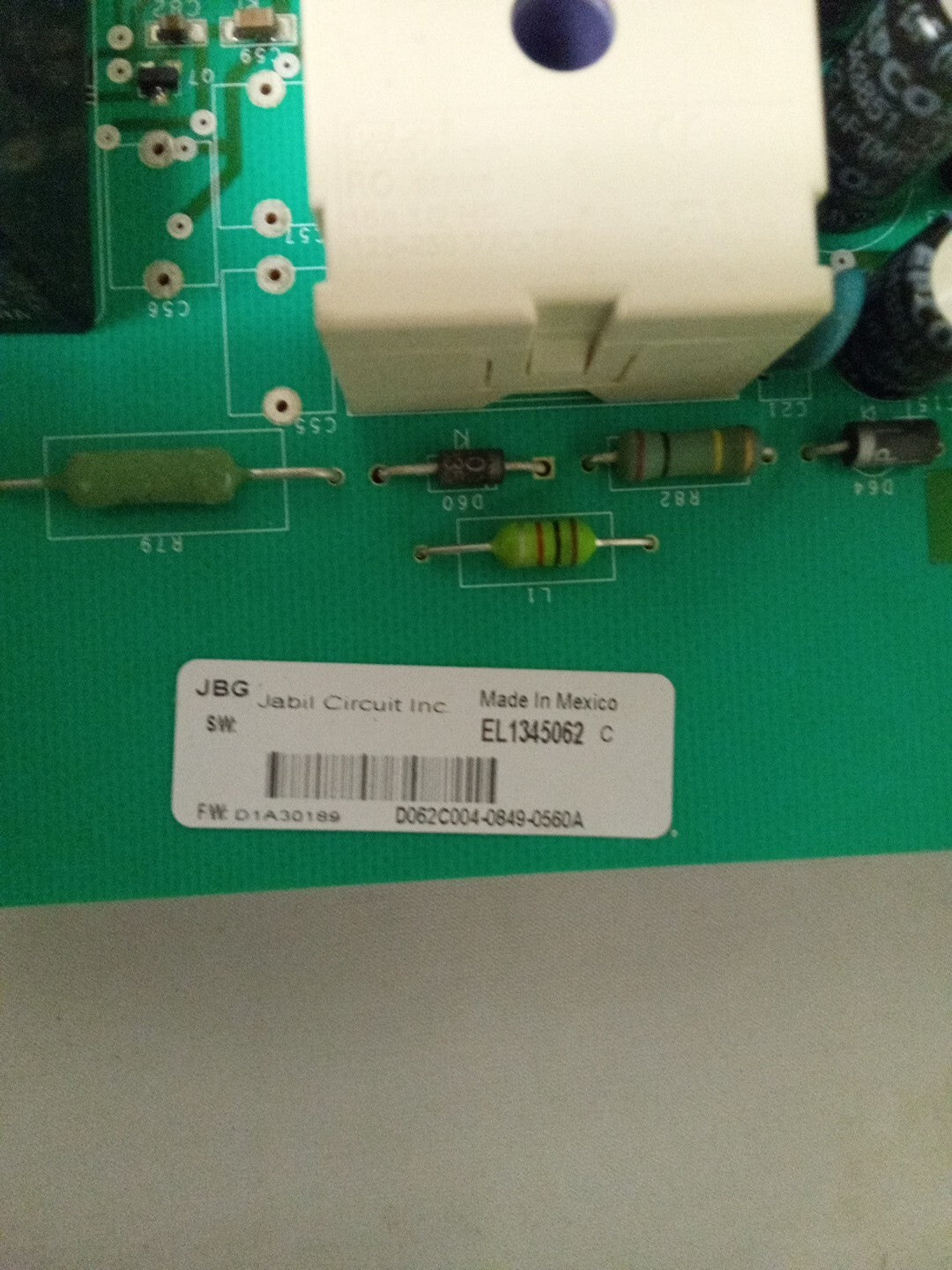 137060600 Frigidaire Washer Control Board AK-335