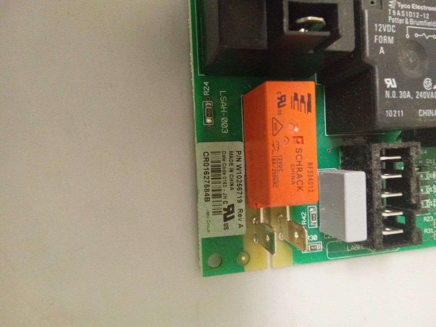 Whirlpool Dryer Control W10256719 AK-476