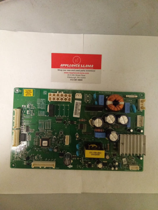 LG Refrigerator Control Board - Part Number EBR80757409 AMK-414