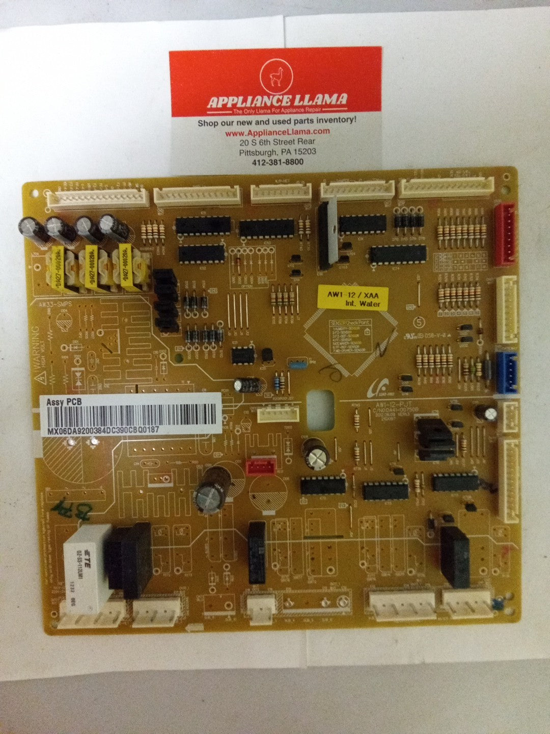 DA92-00384D Samsung Refrigerator Control Board AMK-632