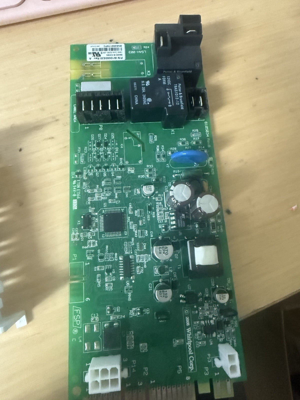 Whirlpool W10050520 Replacement Control Board USED JB46