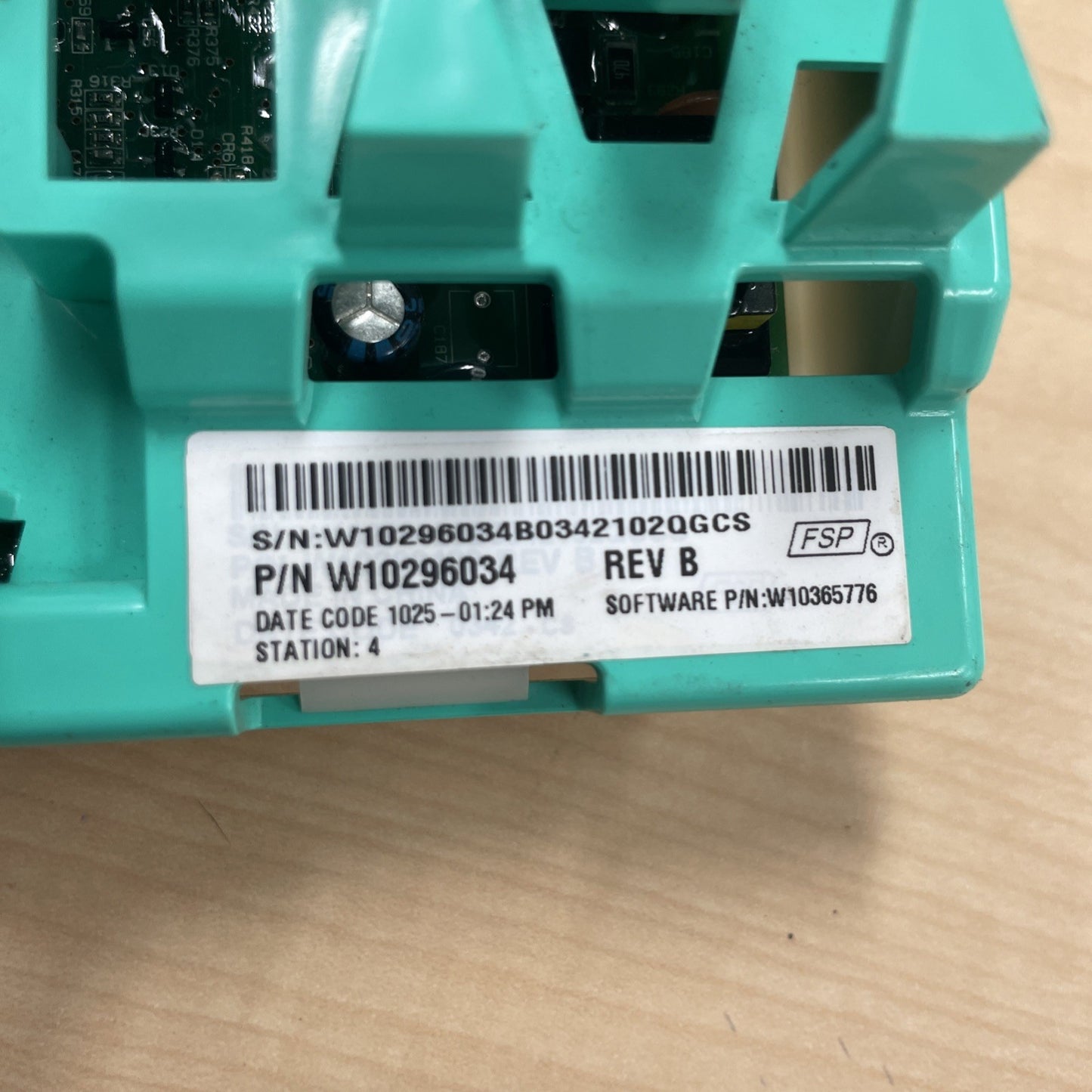 Whirlpool W10296034 Washer Control Board- BA40