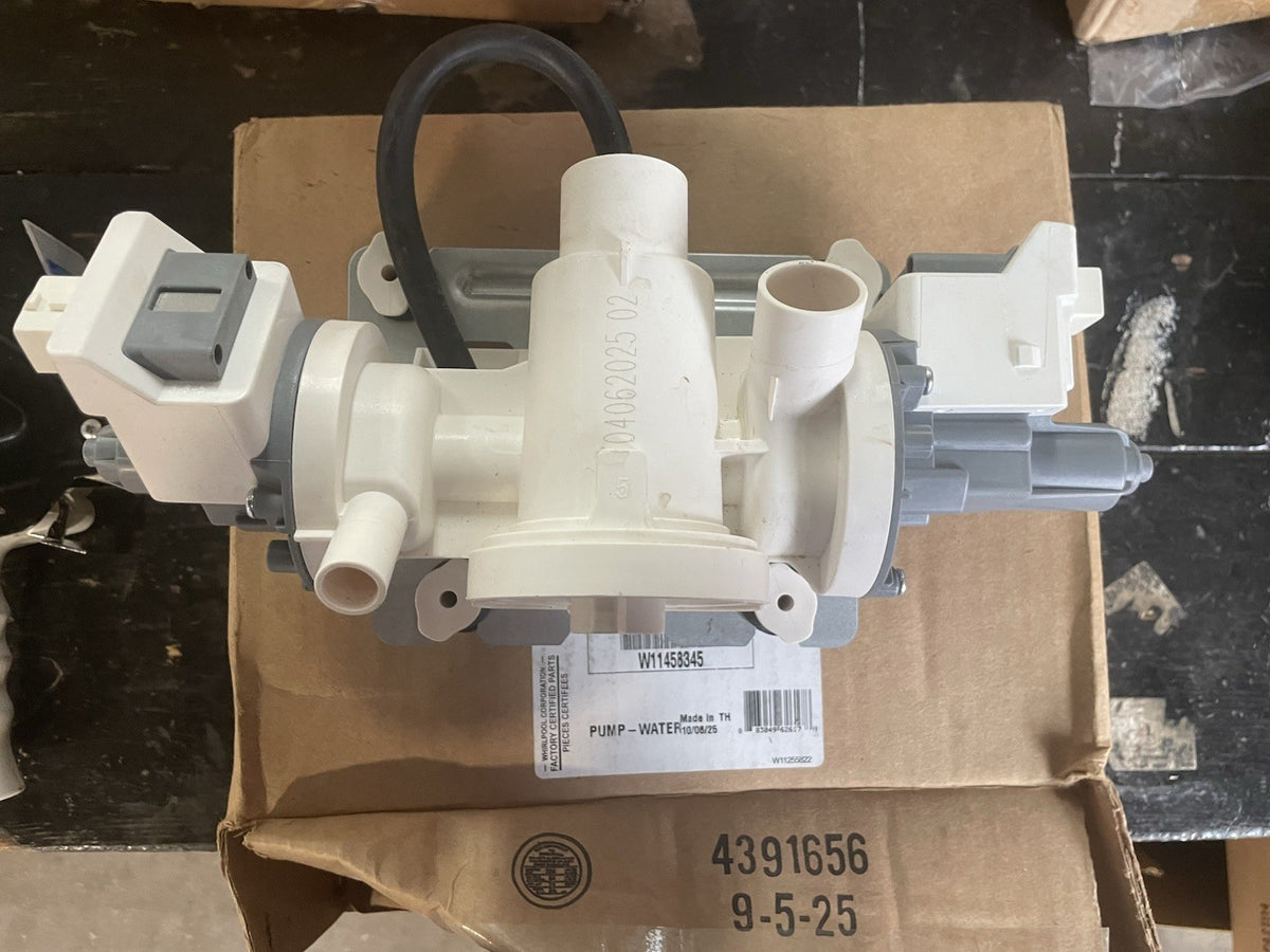 Whirlpool Drain Pump Part Numper W11458345 BA91