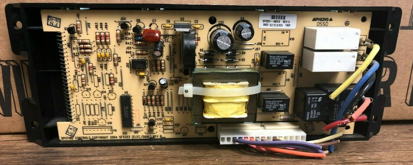 316418310 White Frigidaire Stove Range Control DC197