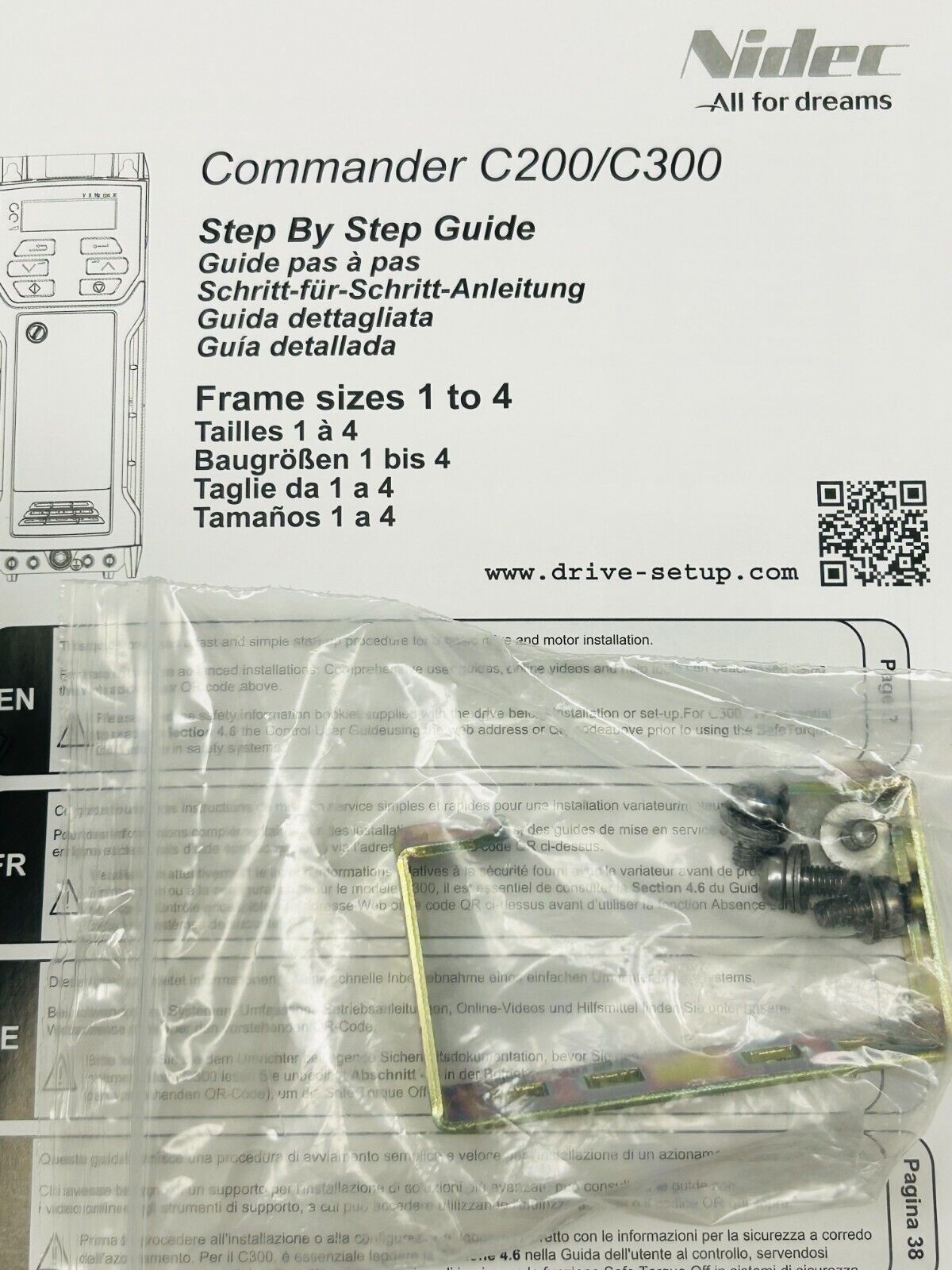 Commander C c300-024 00023 a101 01 ab100 Control Techniques ROB14