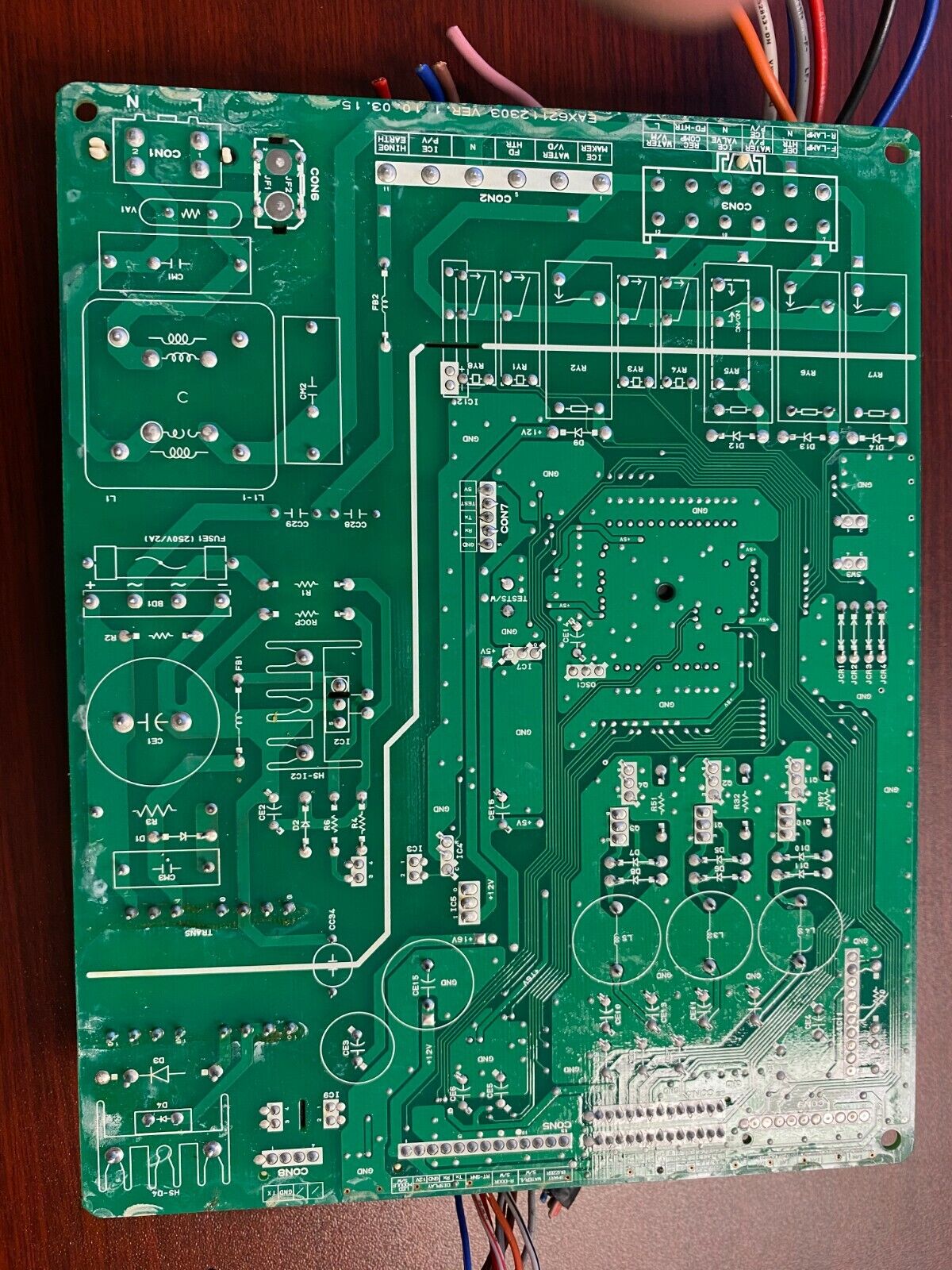 LG Refrigerator Control Board Part # EBR6734800312 Used SH57