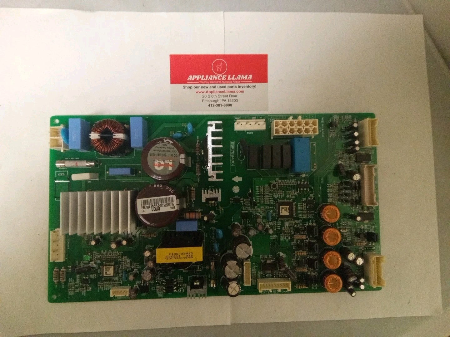 LG Refrigerator Control Board Part # EBR789406 AMK-419