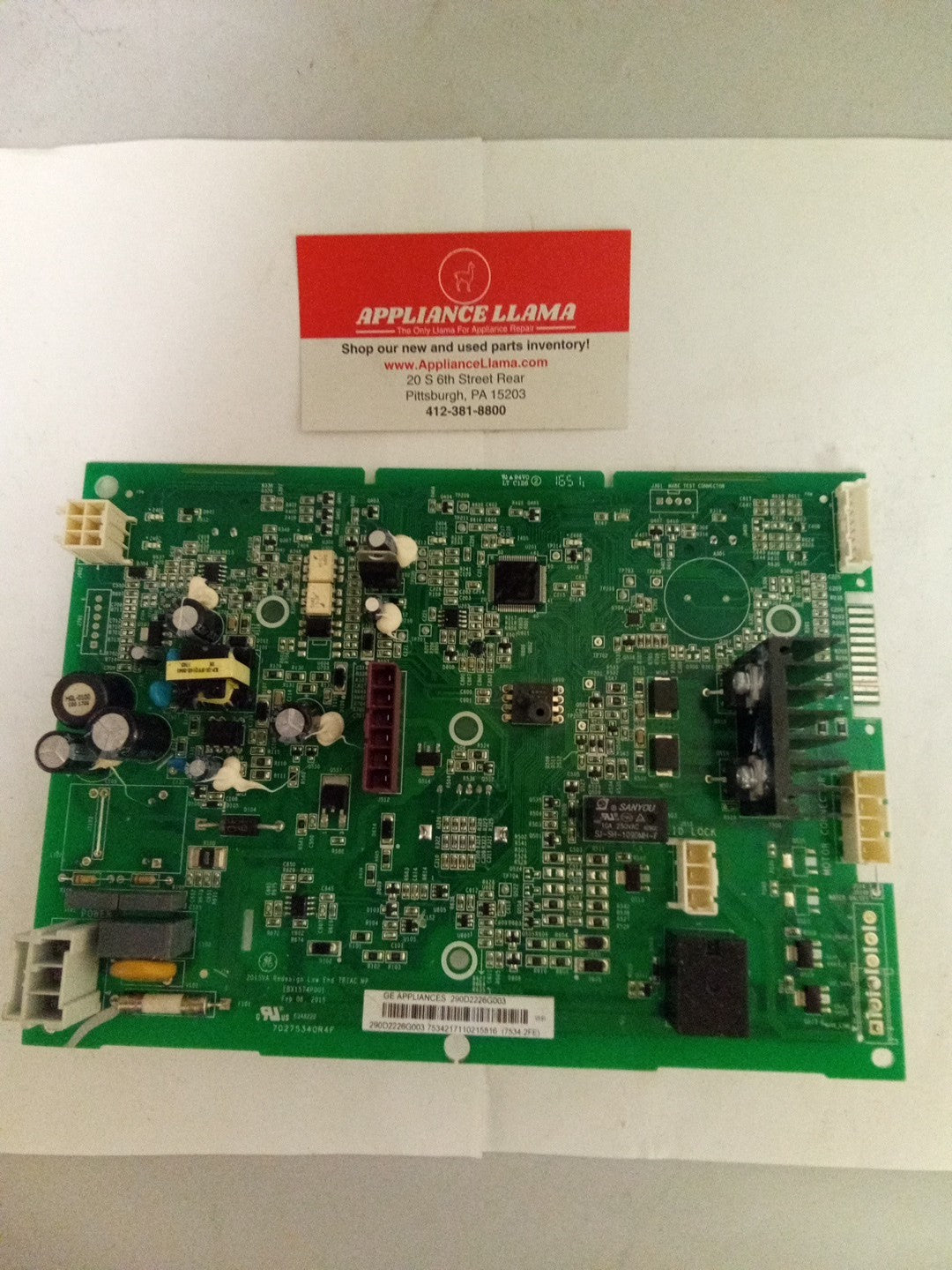 GE Washer Control Board 290D2226G003  AMK-338