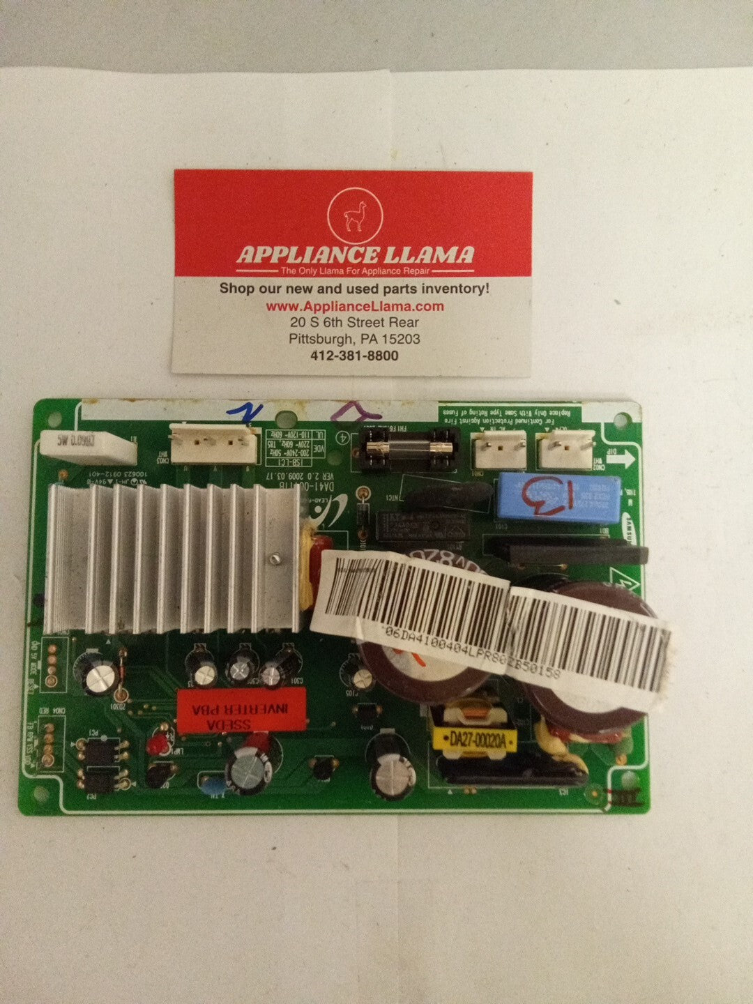 Samsung Refrigerator Control Board DA41-00404L AMK-132