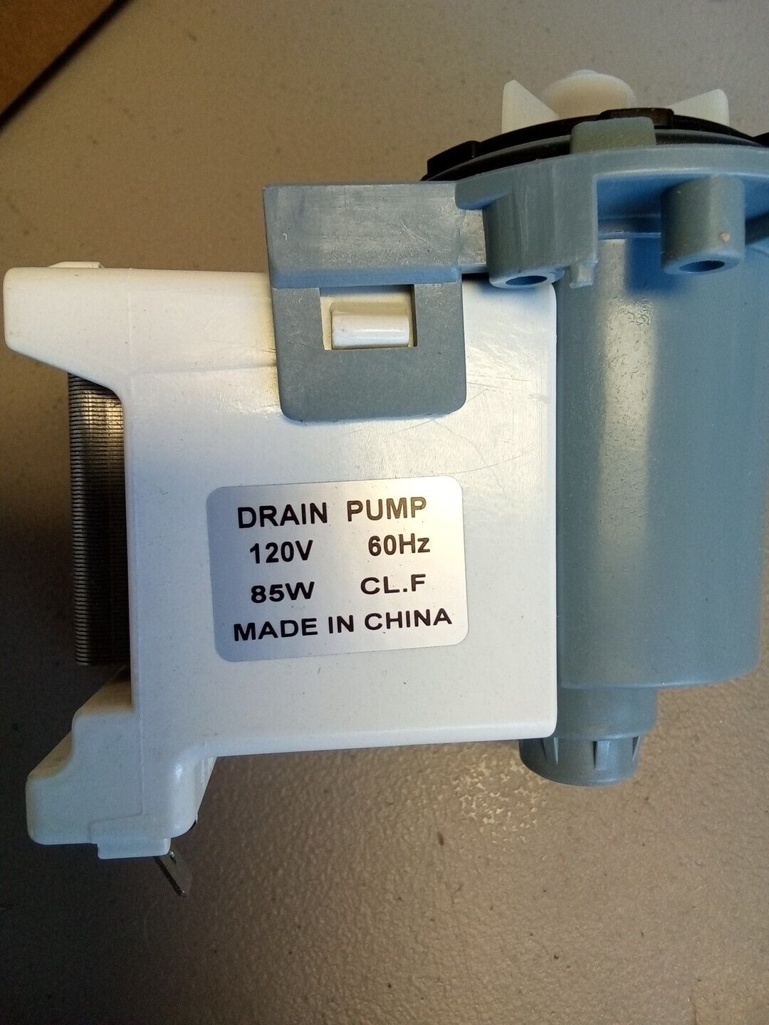 Authentic OEM Drain Pump Compatible With Samsung Washer DC31-00178A WR37